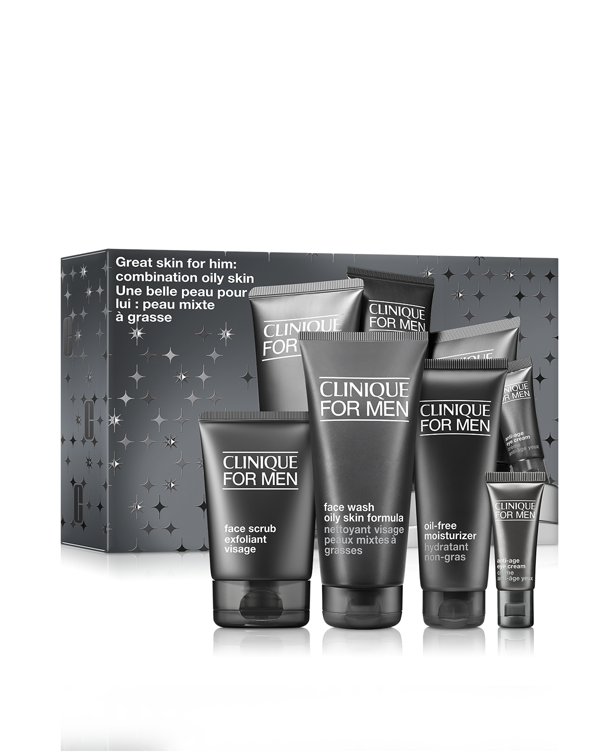 Set para el Cuidado de la Piel Great Skin For Him: For Combination Oily Skin