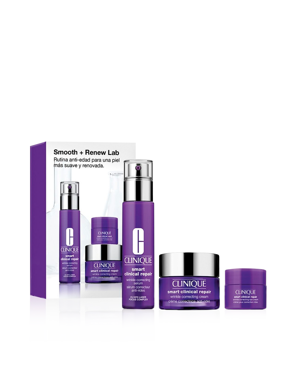 Set para el Cuidado de la Piel Smooth + Renew Lab Set
