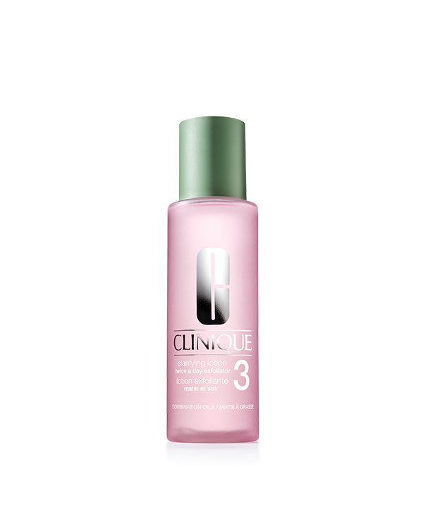 Loción Clarificadora Clarifying Lotion 3, Fórmula desarrollada por dermatólogos que revela una piel más suave y saludable. Remueve las células muertas para que el hidratante actúe con más eficacia.