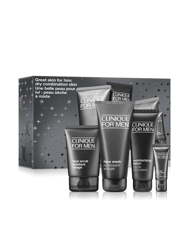 Set para el Cuidado de la Piel Great Skin For Him: For Dry Combination Skin