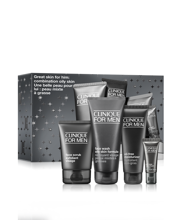 Set para el Cuidado de la Piel Great Skin For Him: For Combination Oily Skin