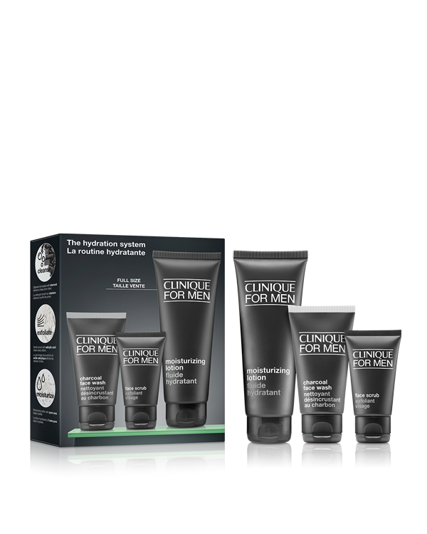 Set de Cuidado de la Piel Clinique For Men The Hydration System Skincare Set, One Size