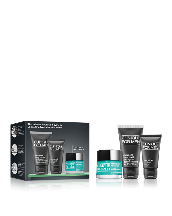 Set de Cuidado de la Piel Clinique For Men The Intense Hydration System, One Size