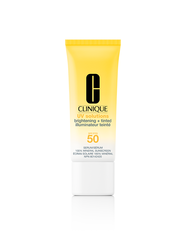 Protector Solar con Color UV Solutions Brightening Tinted SPF 50, Light, 