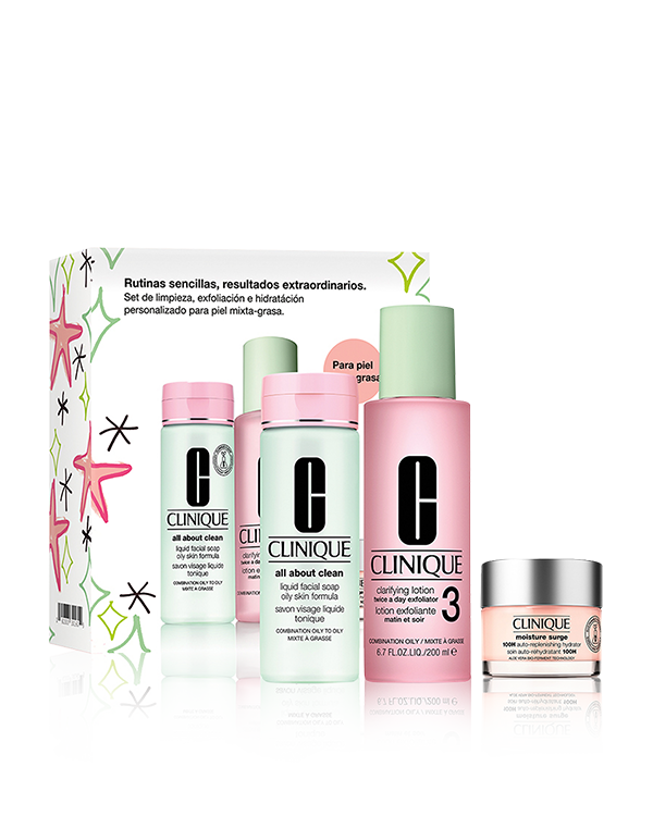 Set para el Cuidado de la Piel Rutinas Sencillas Piel Mixta-Seca